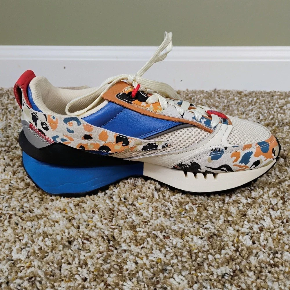Fila Renno Animal Women's‎ Sneakers Size 6 Multicolor Retro Running Shoes